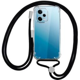 Capa p/ Xiaomi Redmi Note 12 Pro 5G Cordão (Preto) - COOL