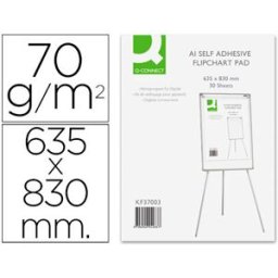 Bloco de Papel Auto Adesivo Q-Connect 70 Gr