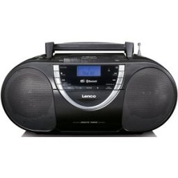 Rádio Portátil FM c/ Leitor de CD/MP3/Cassetes/Bluetooth e DAB+ SCD 6900 - LENCO
