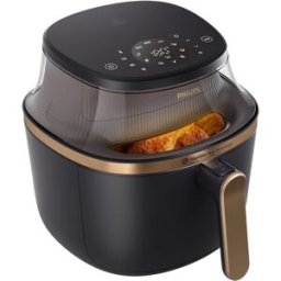 Fritadeira Air Fryer 3000 Series NA342/00 7,2L 2000W (Preto/Dourado) - PHILIPS