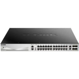 Switch de Rede 28 Portas Gerido L3 Gigabit - D-LINK