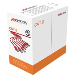 HIK VISION Bobine Cabo UTP Cat 6 305mts (Laranja)