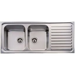 Lava Loiça Classic 2C.1E (SIF) 1160x500mm (Inox) - TEKA
