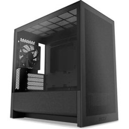 Caixa Micro-ATX H3 Flow (2025) Tempered Glass (Preta) - NZXT