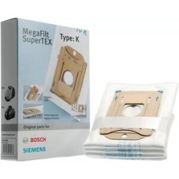 Pack 4x Sacos p/ Aspirador Tipo K + 1 Micro Filtro - BOSCH