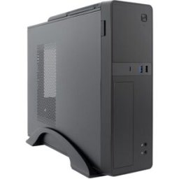 Caixa Micro-ATX Slim T310 c/ Fonte de Alimentação (Preto) - COOLBOX