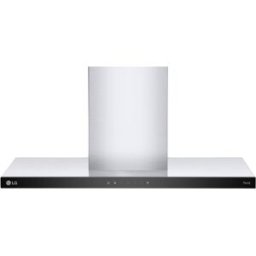 Exaustor Chaminé 3 Velocidades HCEZ3626S 90cm 800m3/h (Preto/Inox) - LG