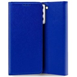 Capa Livro p/ Samsung G990 Galaxy S21 (Azul) - COOL