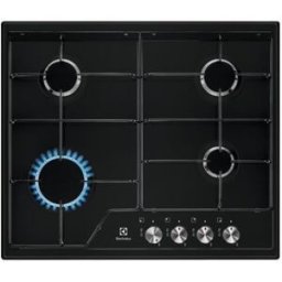 Placa a Gás 4 Zonas EGS6424K (Preto) - ELECTROLUX