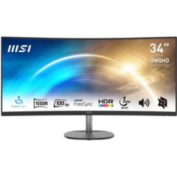 Monitor Curvo 34" Pro MP341CQ UltraWide Quad HD (Preto) - MSI