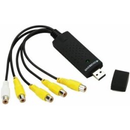 Pen USB 2.0 DVR Easycap p/ 4x Camaras Vigilância