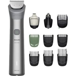 Aparador de Barba "10-EM-1" All-in-One Trimmer 5000 Series (Cinzento) - PHILIPS