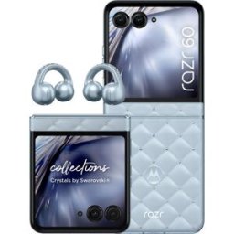 Smartphone Motorola Razr 60 5G 6.9" 8GB/256GB Dual SIM + Moto Buds Loop (Edição Swarovski)