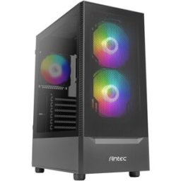 Caixa ATX Antec NX410 Gaming RGB Tempered Glass (Preta)
