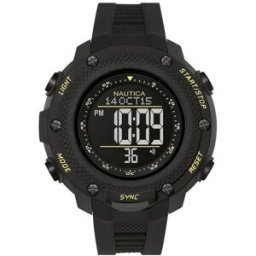 Relógio Digital NAI19523G (Preto) - NAUTICA