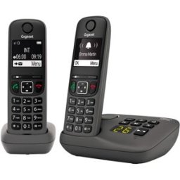 Siemens Telefone Digital s/ Fios AE690A Duo (Antracite) - GIGASET
