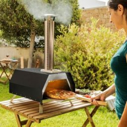 Forno de Pellets Pizzahven p/ Pizza c/ Acessórios - INNOVAGOODS