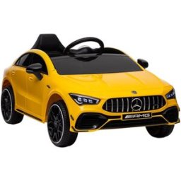 Carro Elétrico Mercedes CLA 45s AMG 4x4 (Amarelo)