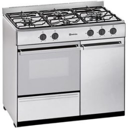 Fogão a Gás Butano/Propano 4 Zonas N 920 X ST 55L (Inox) - MEIRELES