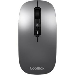 Rato Ótico W02 RF Wireless + Bluetooth 1600DPI (Cinza) - COOLBOX