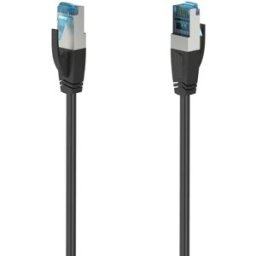 Cabo de Rede Cat6a S/FTP Preto (3 mts) - HAMA