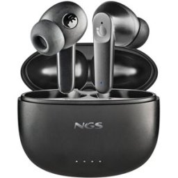 Auriculares Bluetooth Artica Hush (Preto) - NGS