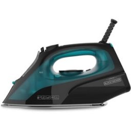 Black & Decker Ferro de Engomar a Vapor BXIR2403E 2400W (Preto/Verde) - BLACK&DECKER
