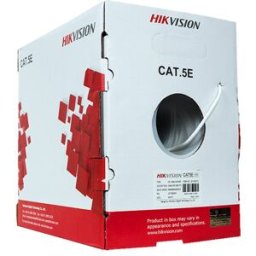 HIK VISION Bobine Cabo UTP Cat 5E 305mts (Cinzento) - HIKVISION