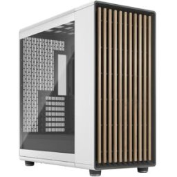FRACTAL-DESIGN Caixa Extended-ATX North XL (Chalk White Tempered Glass Clear Tint) - FRACTAL DESIGN