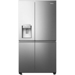Frigorífico Americano Side By Side RS818N4TIC 632L No Frost (Inox) - HISENSE