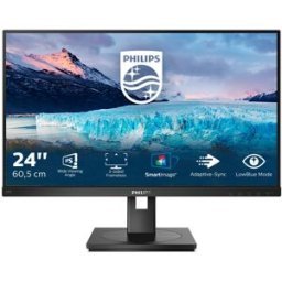 Monitor 23,8" 242S1AE/00 LED Full HD (Preto) - PHILIPS