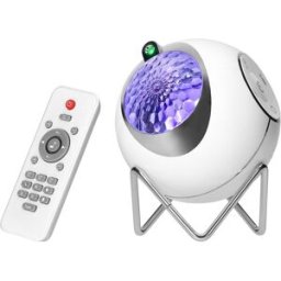Projetor de Luz Star c/ Coluna Bluetooth + Sons Relaxantes c Comando (a Bateria) - VIRONE
