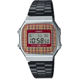 Relógio CASIO VINTAGE ICONIC (Bracelete Preto)