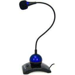Microfone Secretária com Função ON-OFF p/ PC - ESPERANZA