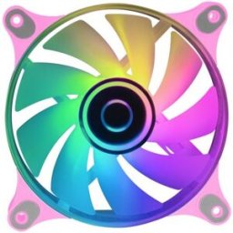 Ventoinha ARGB 120mm MF-3D (Rosa) - MARS-GAMING