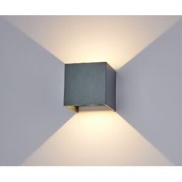 Projector Muro LED Direccionável 6W CCT 3000~6000K 960Lm (IP65) - Cinza