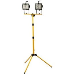 Tripé Telescópico (1,35 mts) IP44 p/ 2x Projectores LED/Halogéneo