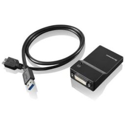 Cabo Adaptador USB A Macho - DVI/VGA Fêmea - LENOVO