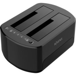 Docking Station SATA 2.5/3.5 p/ USB 3.0/3.1 Gen1 (Preto) - AISENS