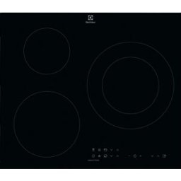 Placa de Indução c/3 Bocas 590x520mm 7350W (Preto) - ELECTROLUX