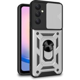 Capa p/ Samsung A256 Galaxy A25 5G Hard Ring (Prata) - COOL