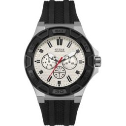 Relógio Analógico W0674G3 46MM (Prateado) - GUESS