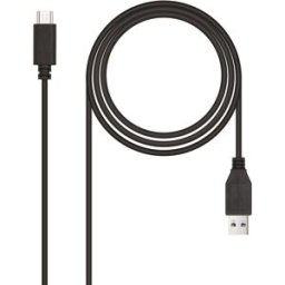 Cabo USB 3.1 A Macho - USB-C Macho (50cm) - Nanocable