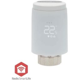 Válvula de Radiador Termostático Inteligente SmartLife (Branco) - NEDIS