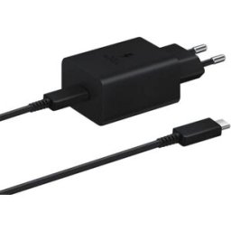 Carregador Super Fast Charger USB Type-C 45W c/ Cabo USB-C 1,8 mts (Preto) - SAMSUNG