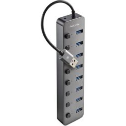 Hub USB "8-EM-1" c/ Interruptor (8x USB-A) - NGS