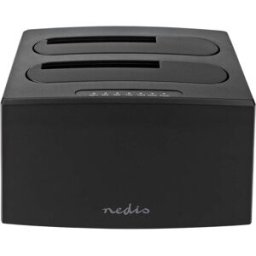 Docking Station p/ Discos Rígidos SATA HDD/SSD 2.5"/3.5" - NEDIS