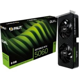 Placa Gráfica NVIDIA GeForce RTX 5060 "Blackwell" Dual 8GB GDDR6 DLSS4 - PALIT