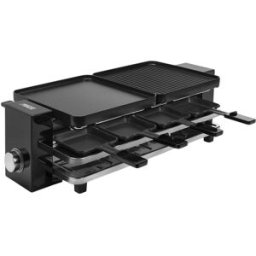 Grelhador Elétrico Raclette Piano 8 1200W (Preto) - PRINCESS