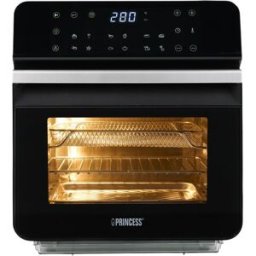 Fritadeira + Mini Forno "3-EM-1" 10L 1550W (Preto) - PRINCESS